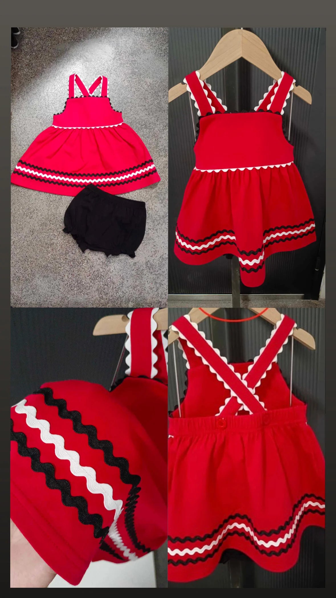 School Spirit Girl's Ric Rac - IN STOCK