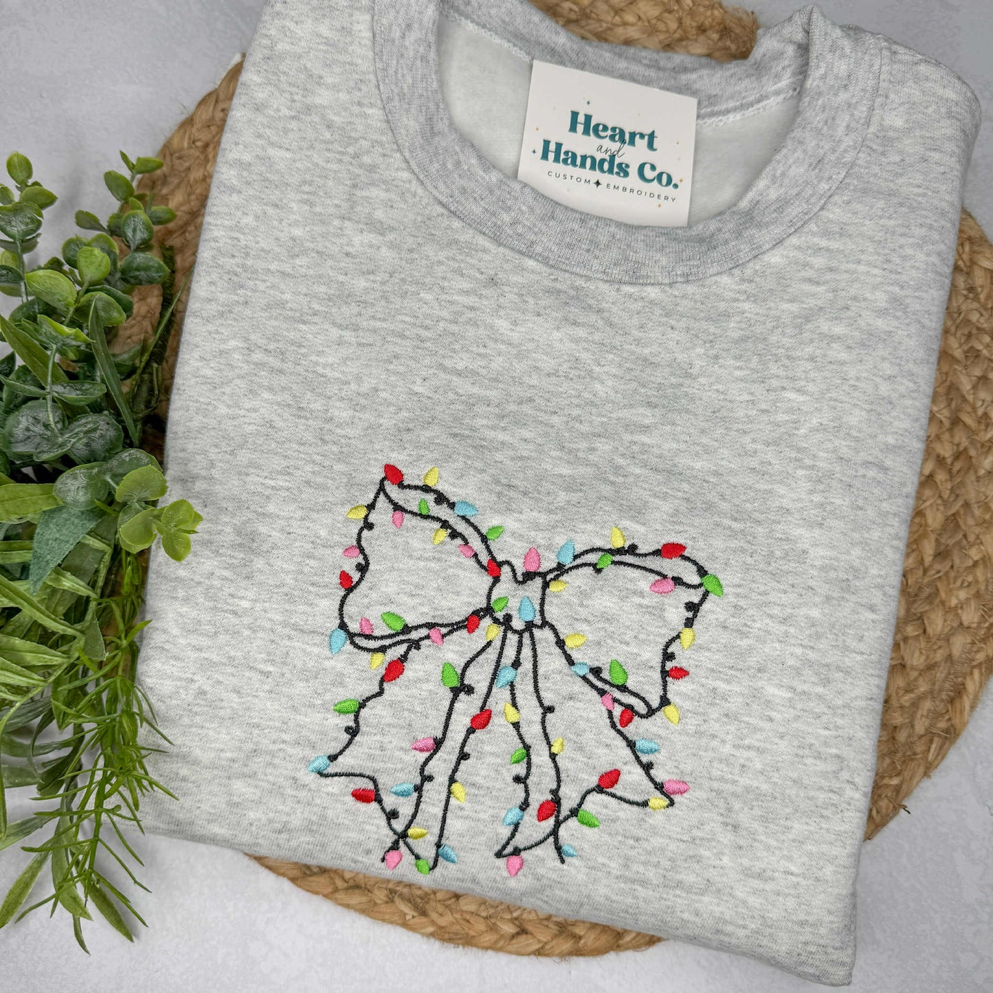 Christmas Light Bow