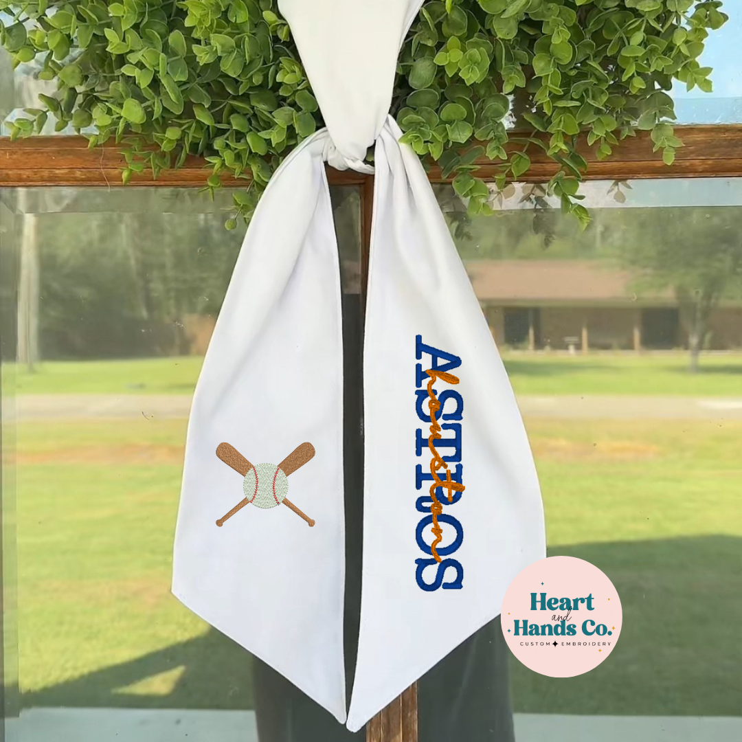 Astros Wreath Sash