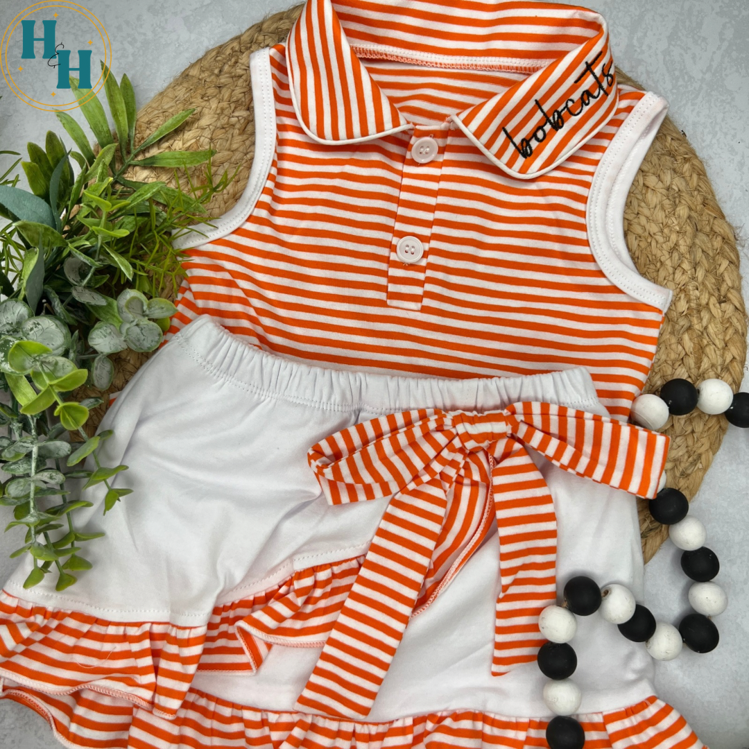 Girl’s School Spirit Skort Set IN STOCK