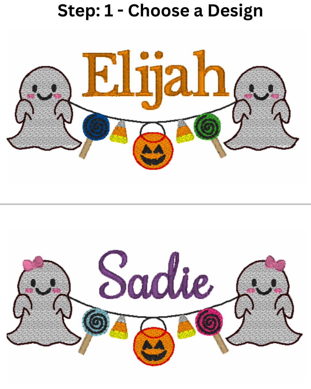 Ghost Candy Halloween Outfit