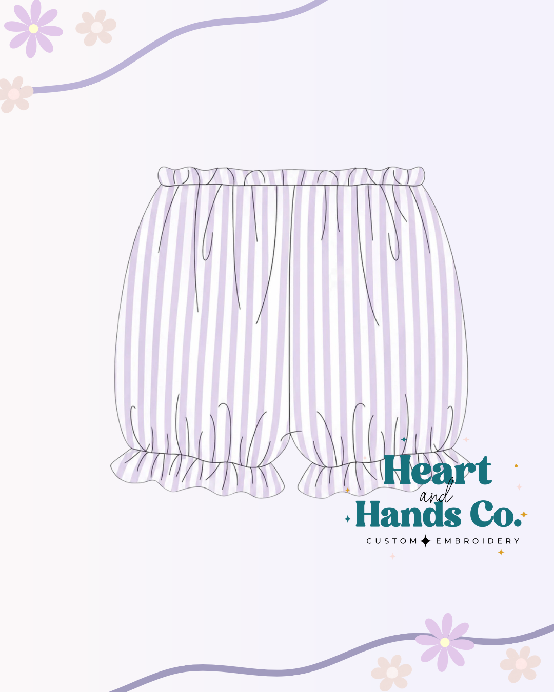 Purple Bubble Shorts ADD ON TAT: Aug/Sept