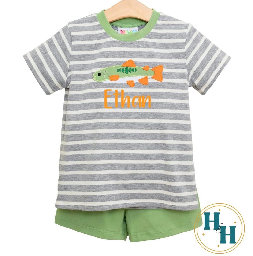 Fish Romper/Set