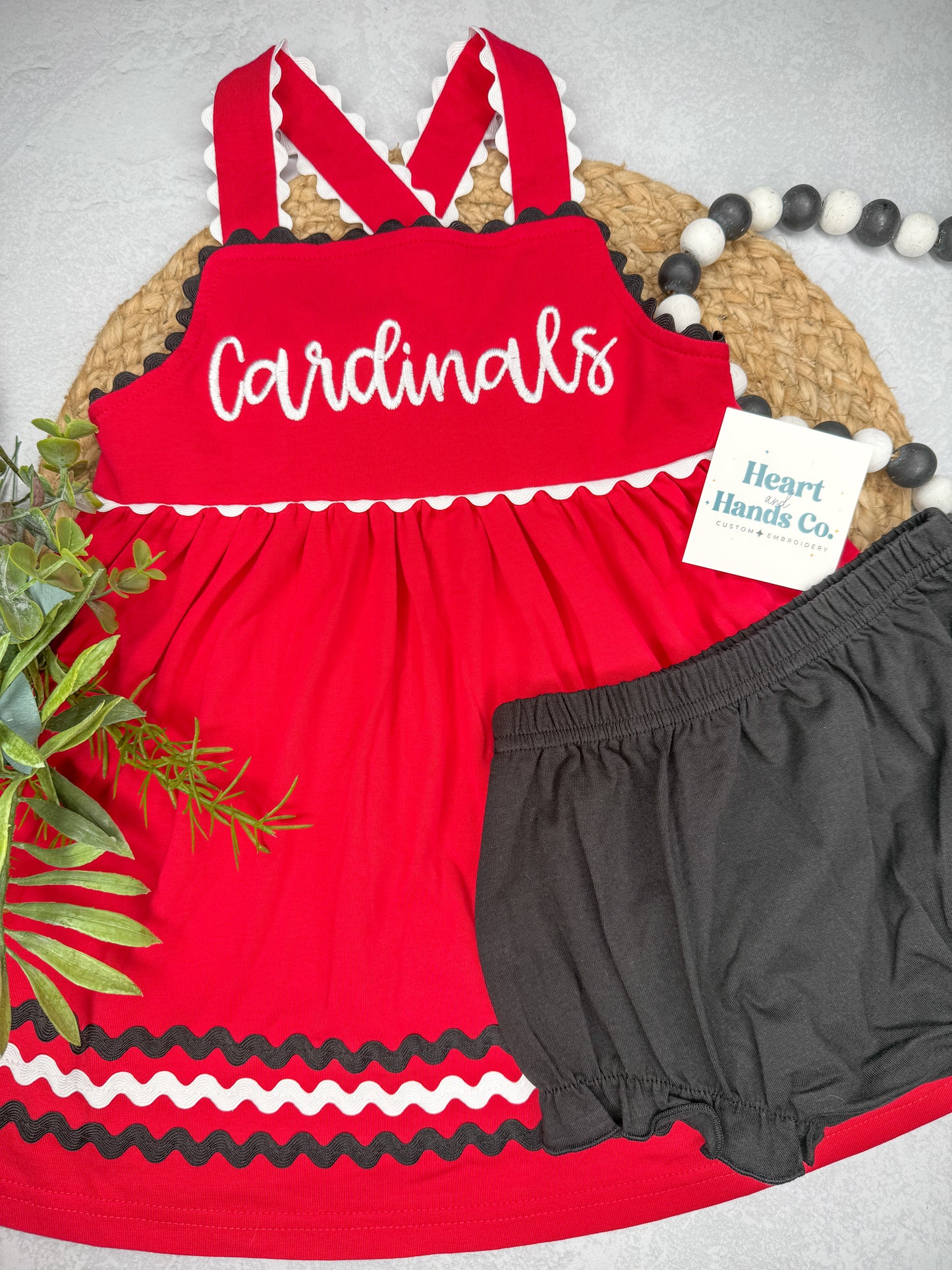 School Spirit Girl's Ric Rac - IN STOCK