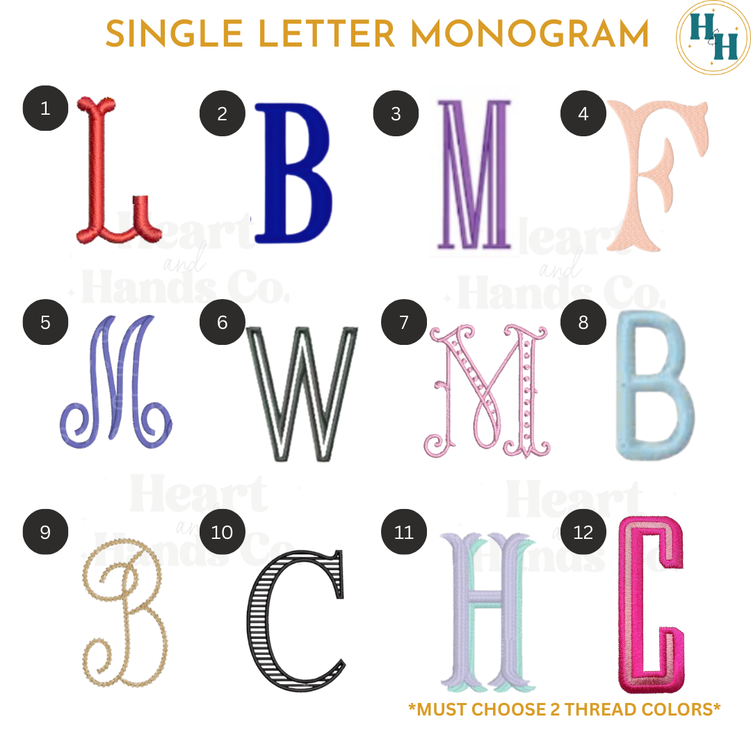 Antler with Letter Wreath Sash