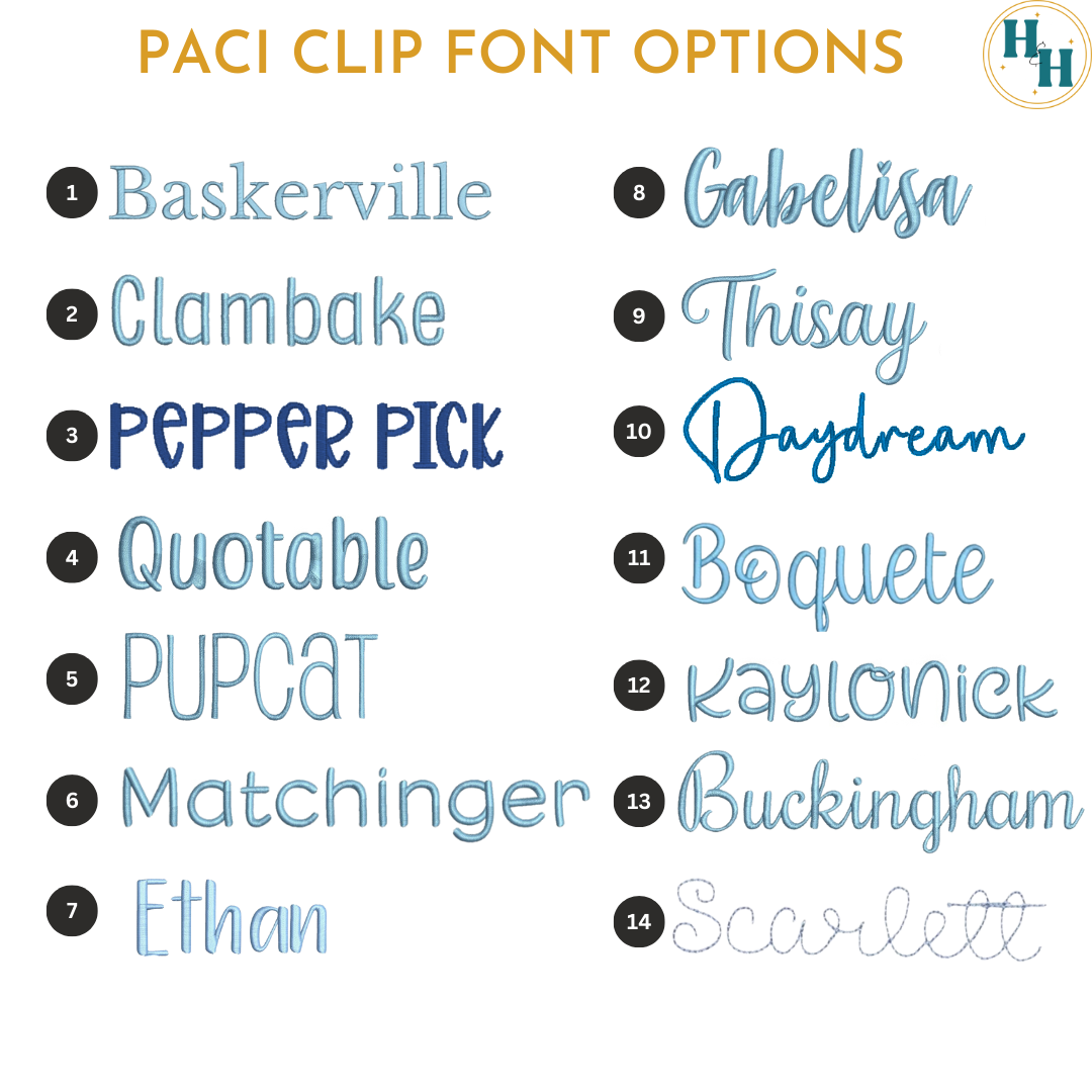 Pacifier Clip