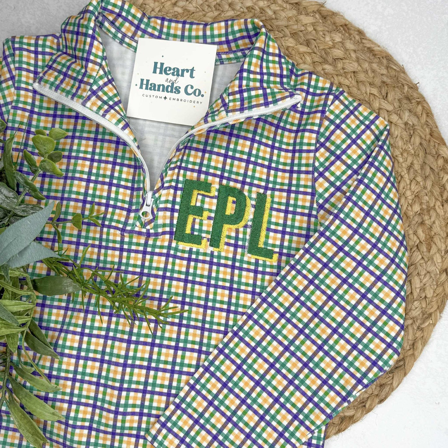 Mardi Gras Quarter Zip