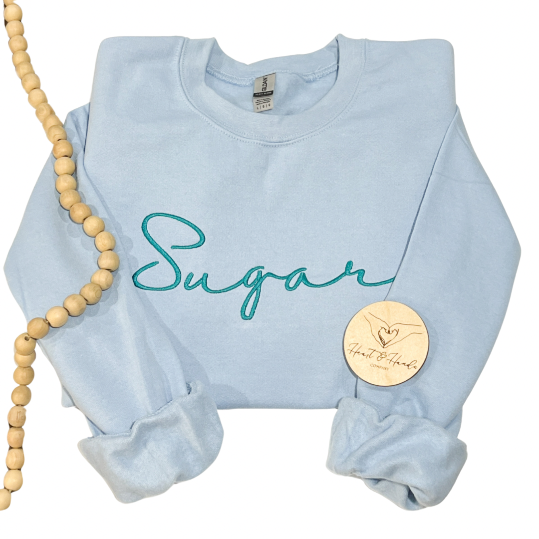 ANY NAME Cursive Sweatshirt