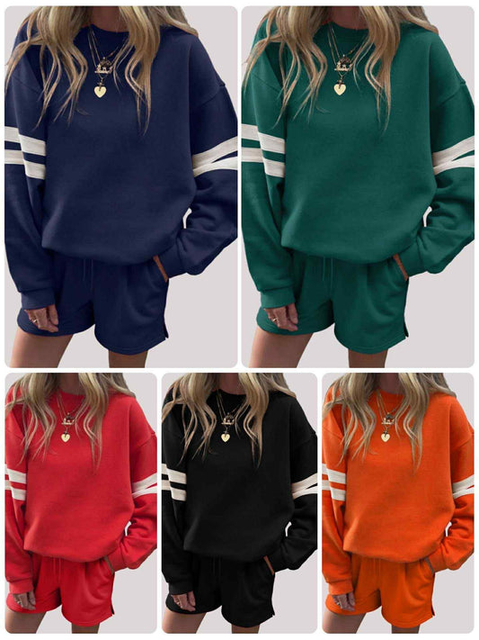Varsity Sweatshirt & Short Set Pre-Order
