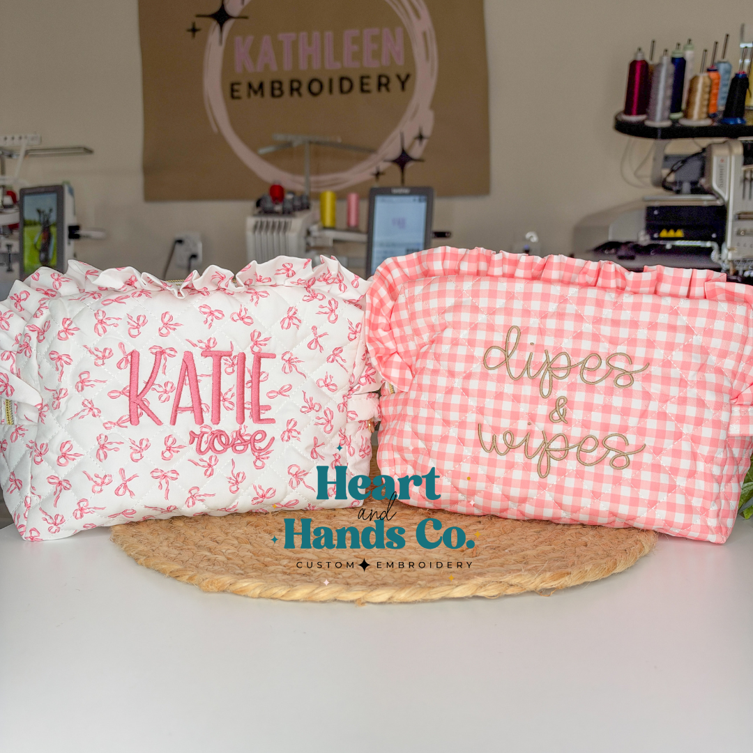 Diaper & Wipes Zipper Bag