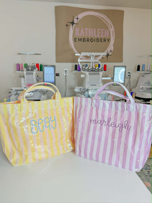 Stripe Bag Tote