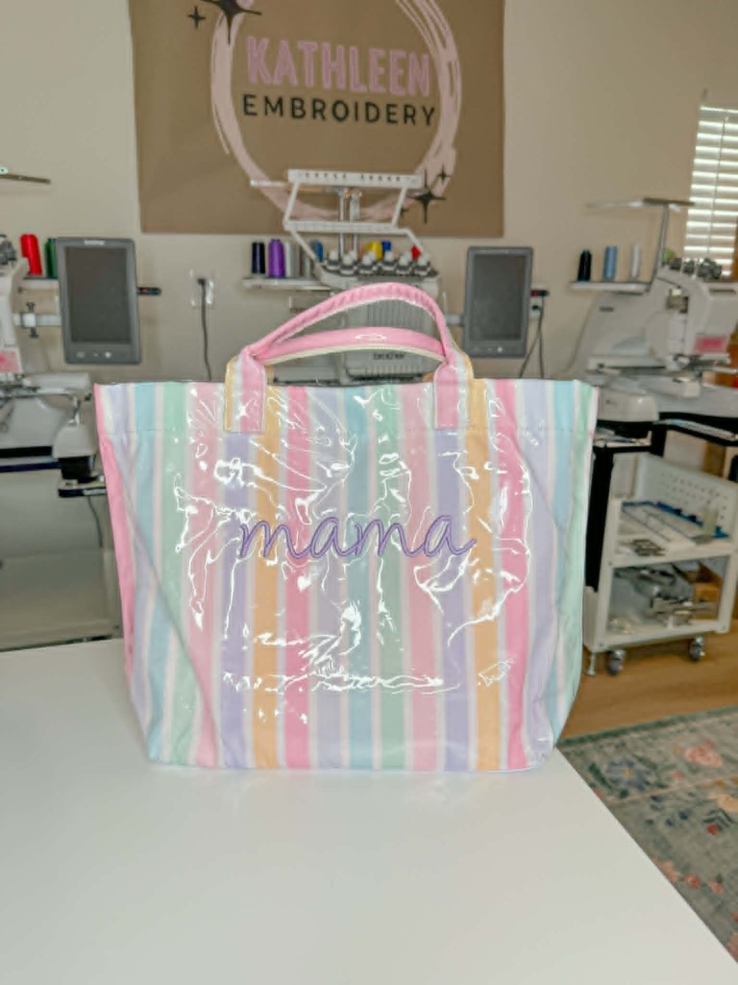 Stripe Bag Tote