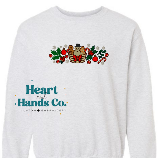PRE-ORDER CHRISTMAS COLLAGE SWEATSHIRT
