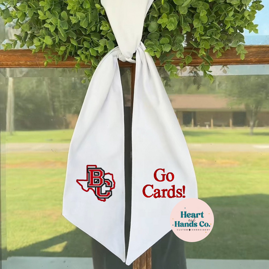 Cards Wreath Sash