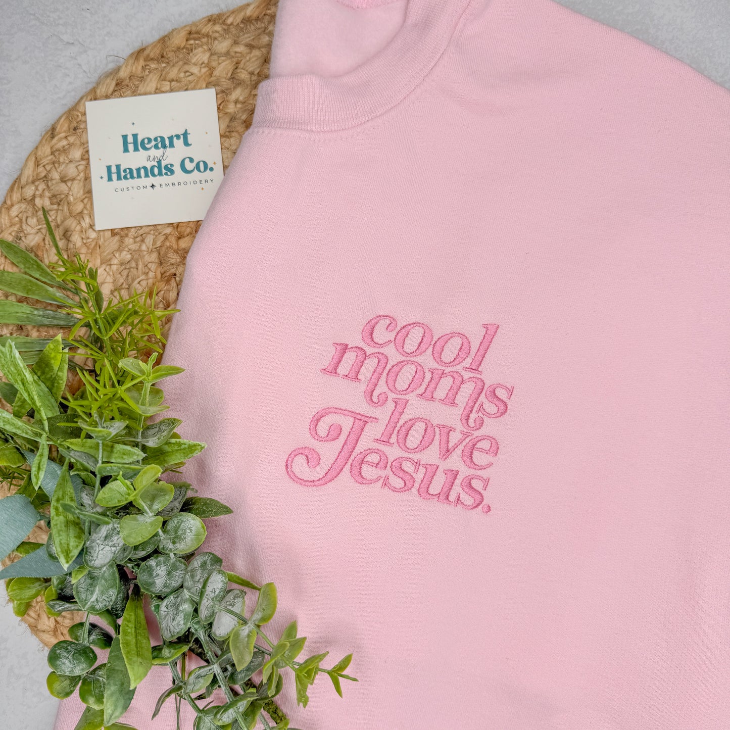 Cool Moms Love Jesus Sweatshirt