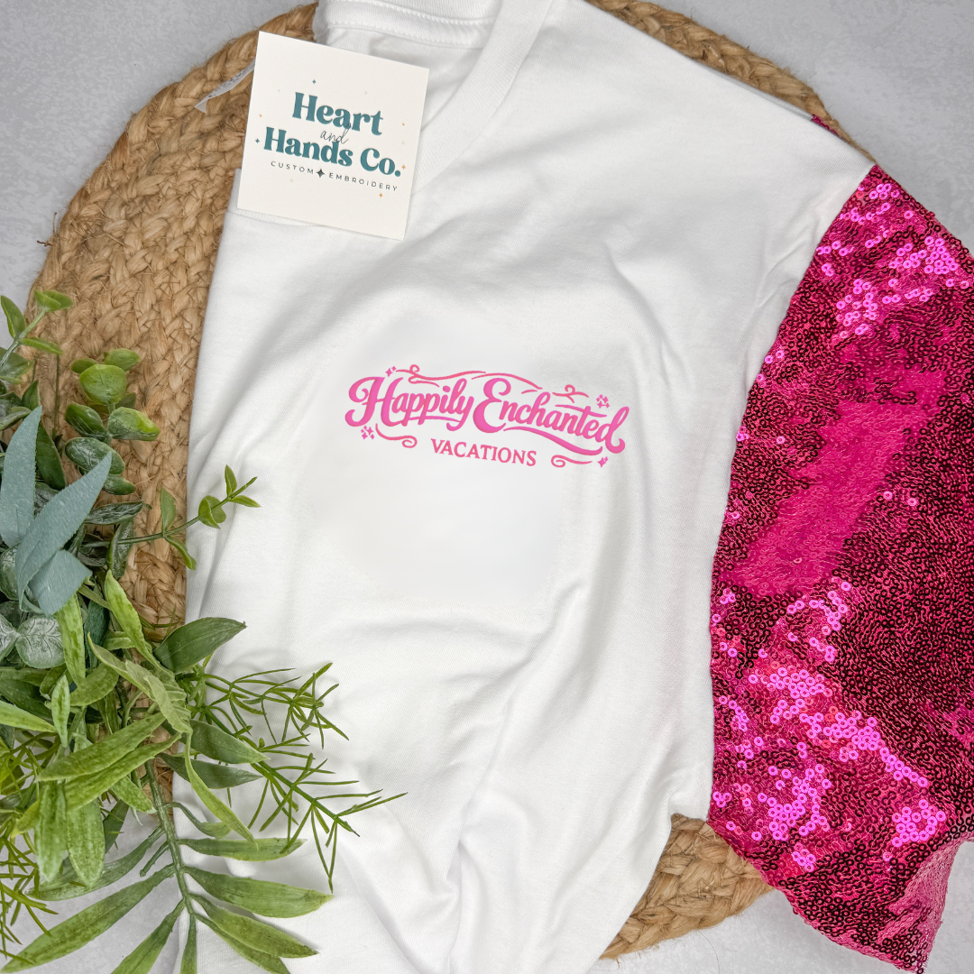 Sequin Top - Happily Enchanted Vacations