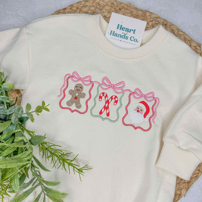 Girl Christmas Trio Frame