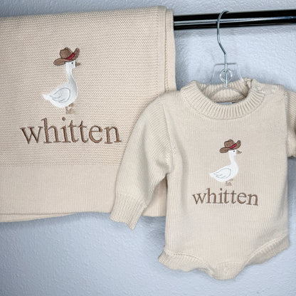 Knit Straight Rompers