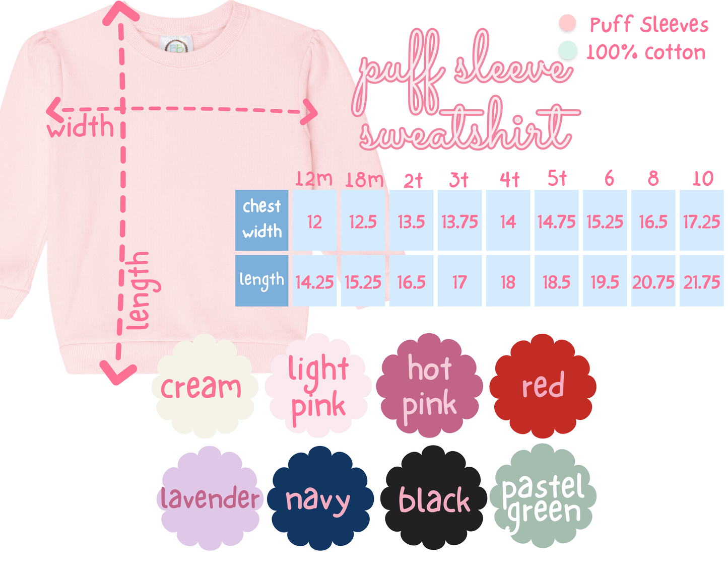 BLACK FRIDAY - KIDS NAME SWEATSHIRT