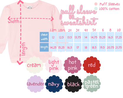 BLACK FRIDAY - KIDS NAME SWEATSHIRT