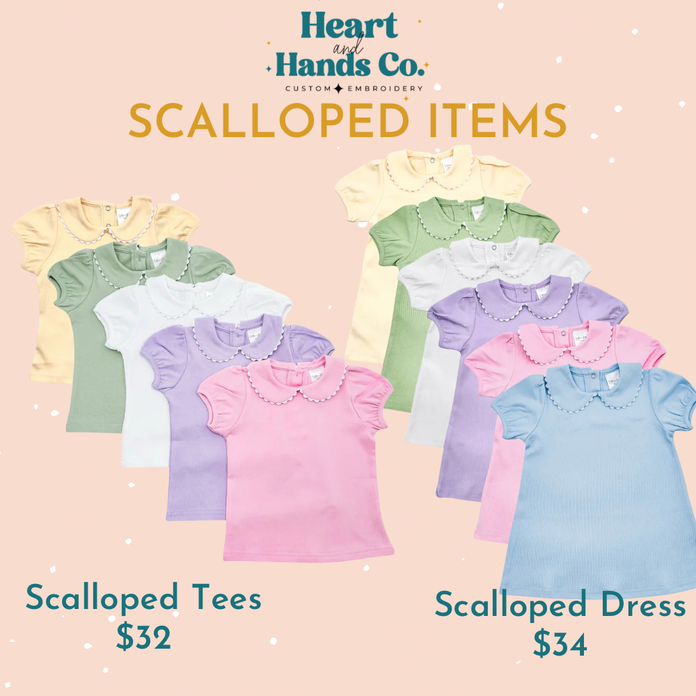 Easter Scalloped Dress