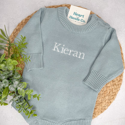 Knit Straight Rompers