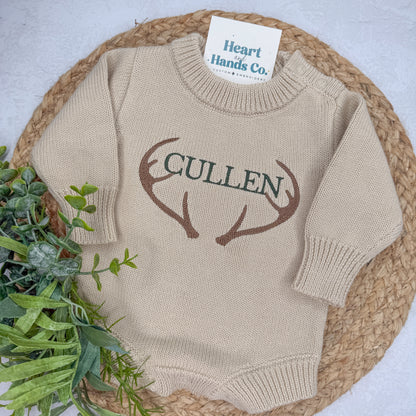 Knit Straight Rompers