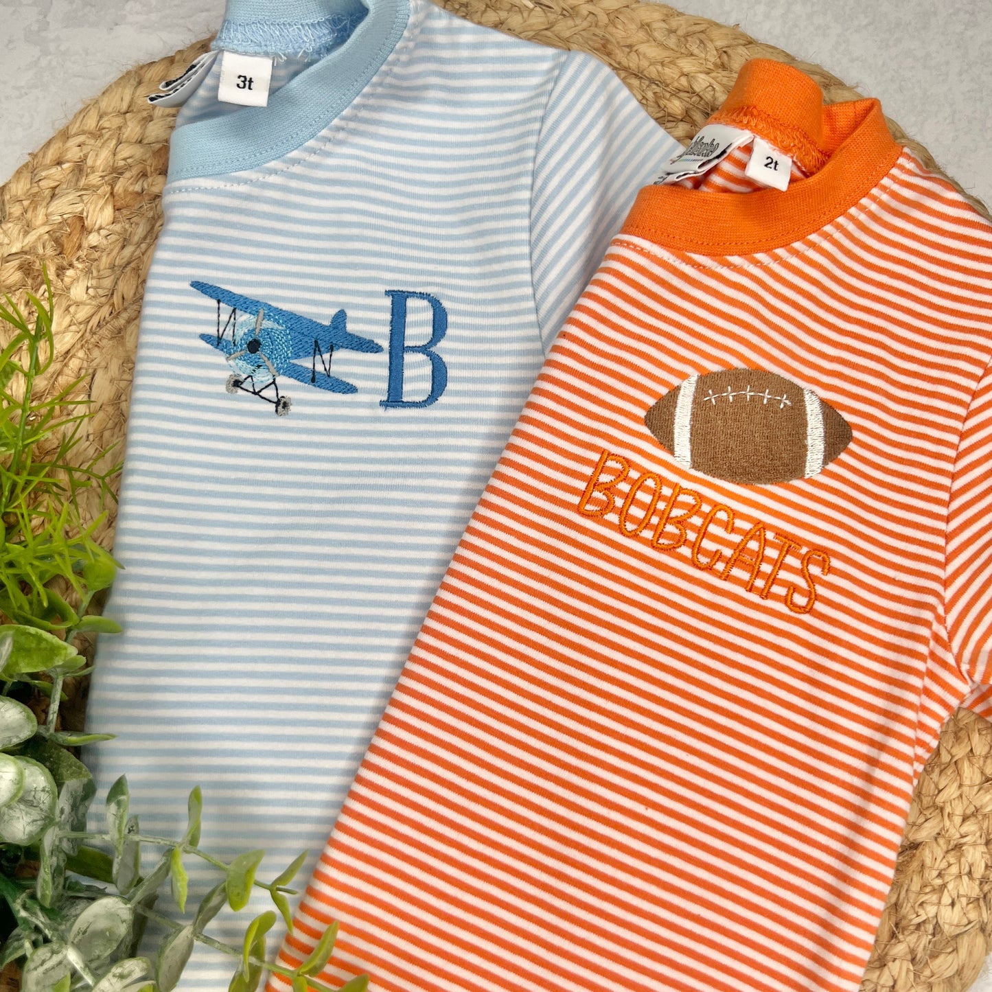 Knit Striped T-Shirt Romper PRE-ORDER TAT: 3-4 weeks