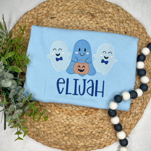 Trio Ghosts Halloween Outfit
