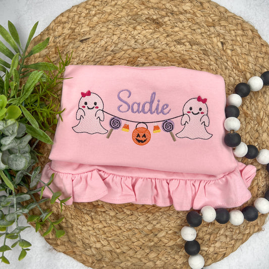 Ghost Candy Halloween Outfit