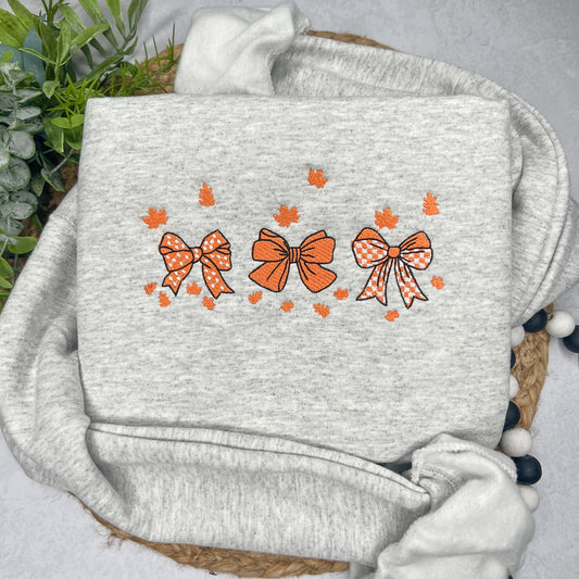 Fall Bows Sweatshirt