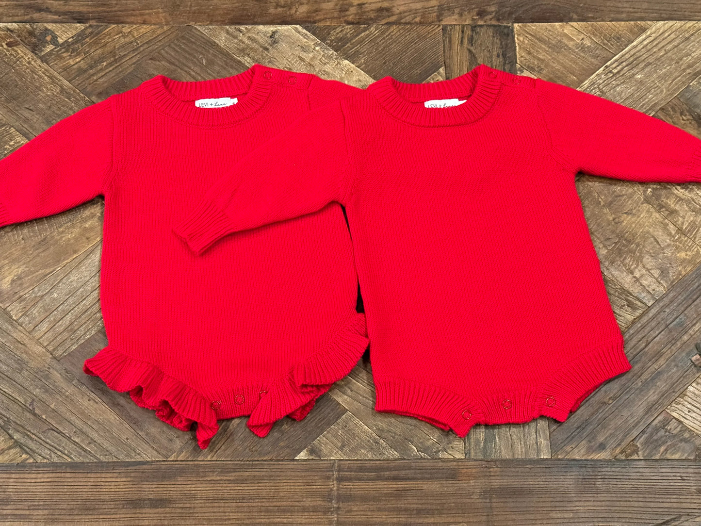 Knit Straight Rompers