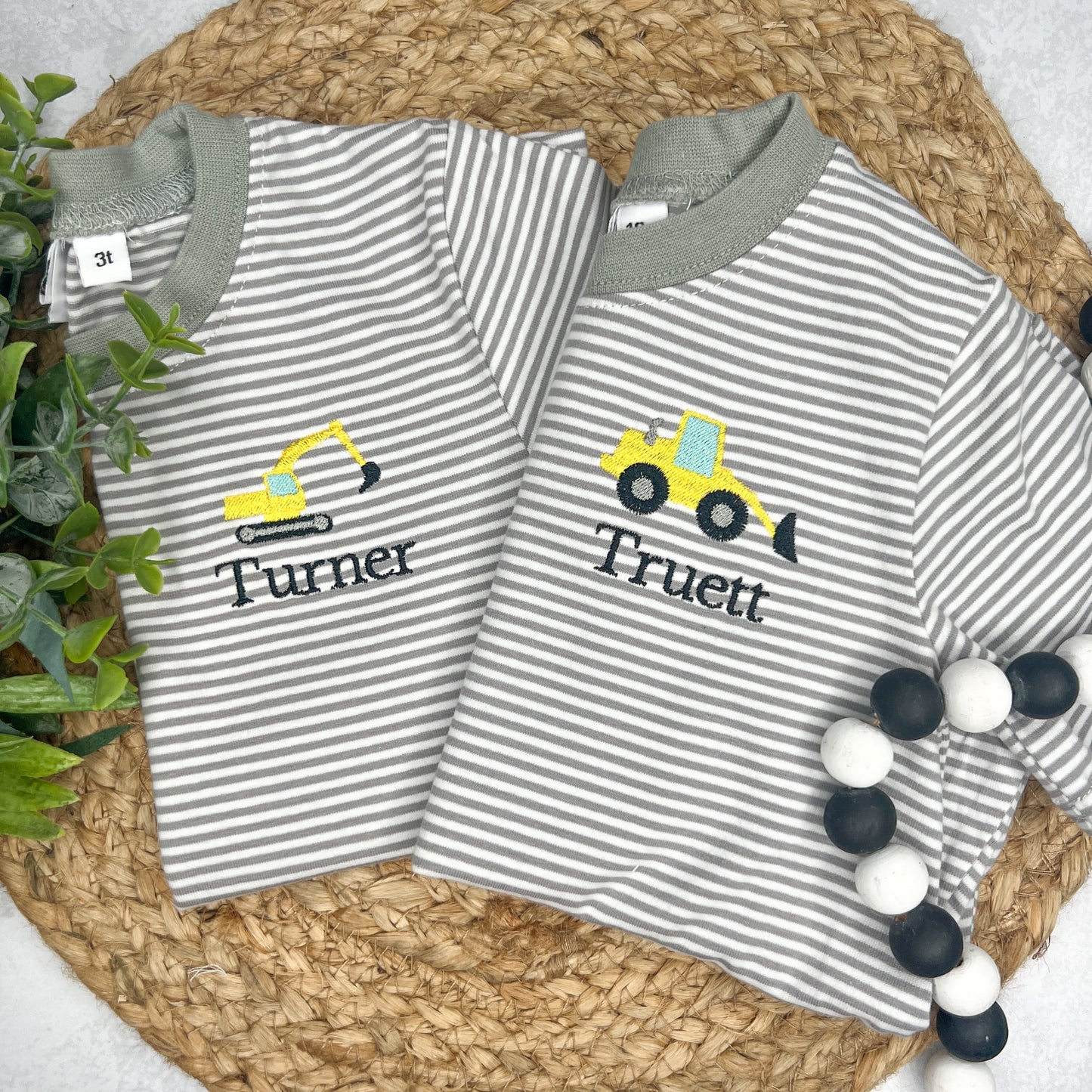 Knit Striped T-Shirt PRE-ORDER TAT: 3-4 weeks