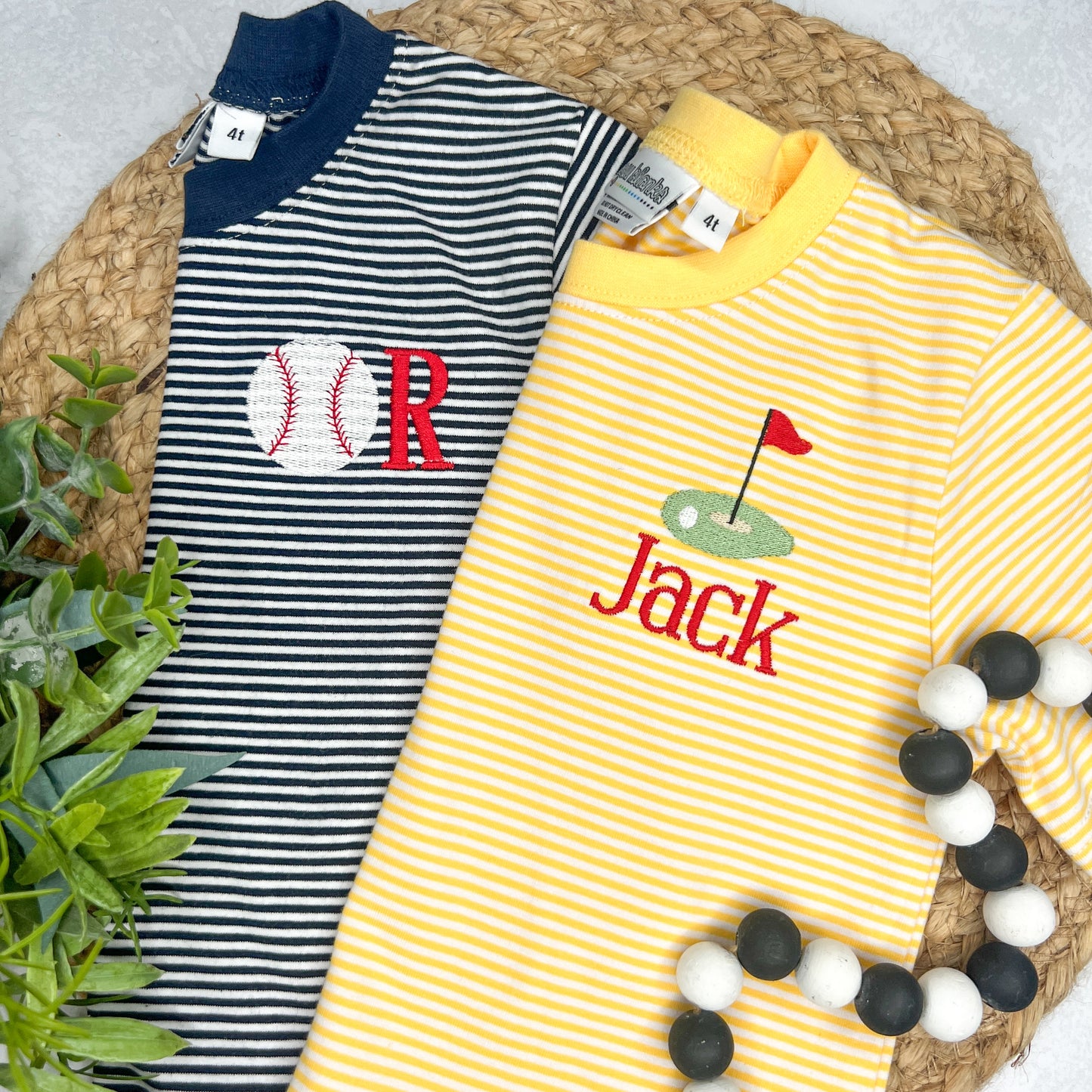 Knit Striped T-Shirt PRE-ORDER TAT: 3-4 weeks