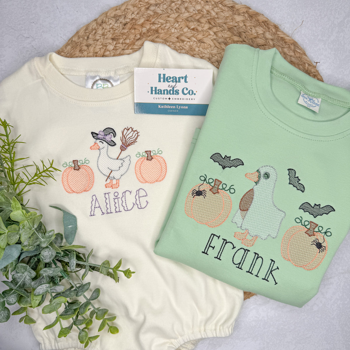 Boy's Duck Ghost Halloween Outfit