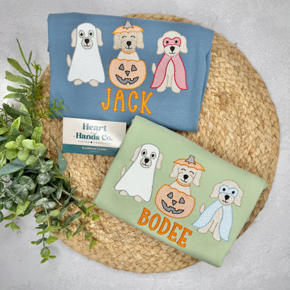 Boy's Dog Halloween Outfit
