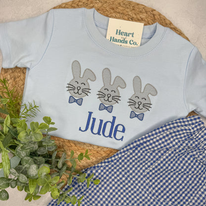 Easter Bunny Trio Boy's Tee