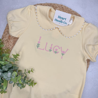 Easter Scalloped Dress