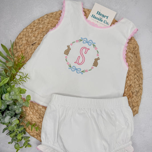 Easter Swing Back Diaper Set