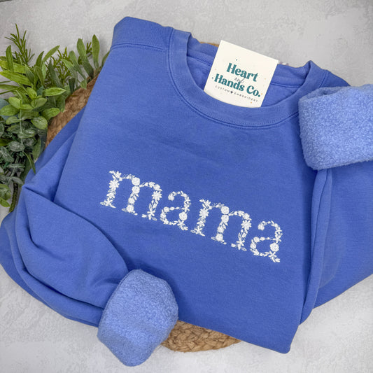 Mama Floral Sweatshirt