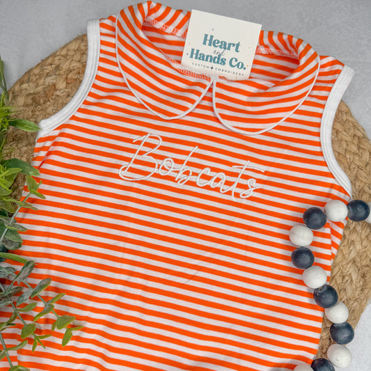 Unisex School Spirit Collared Romper IN STOCK