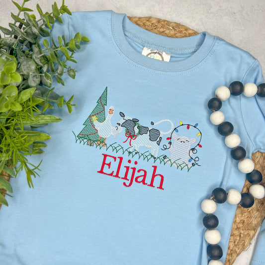 Christmas Farm Animals - Kids
