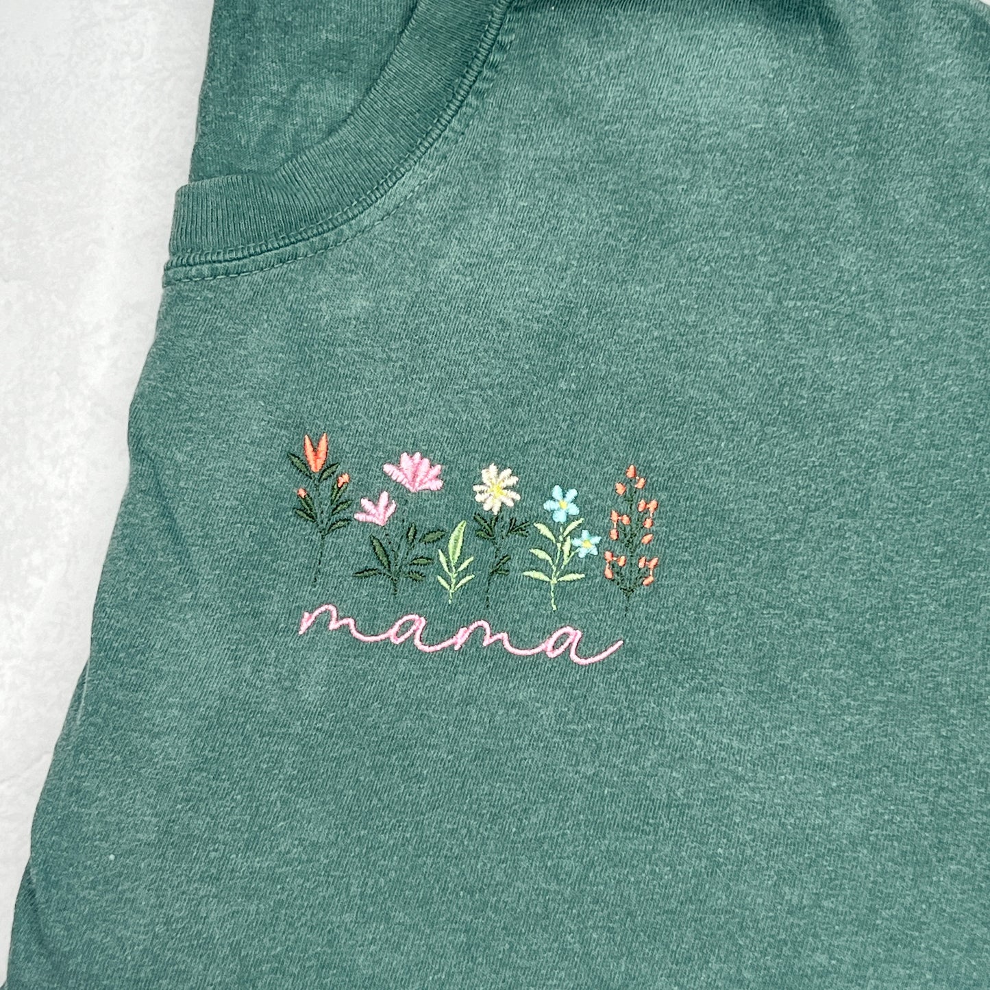 Floral Name T-shirt