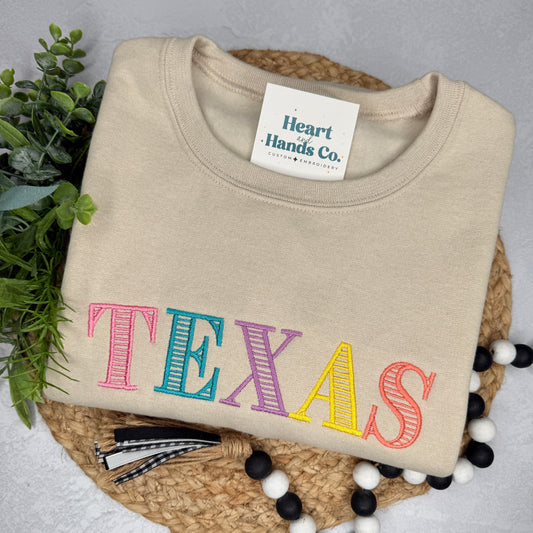 Texas Multicolor Sweatshirt