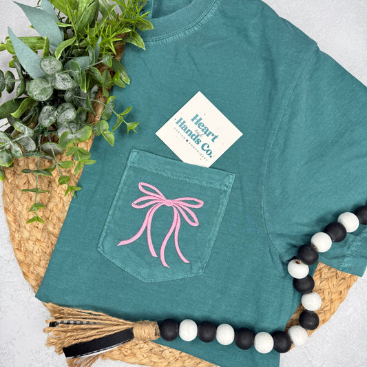 Bow Pocket Tee