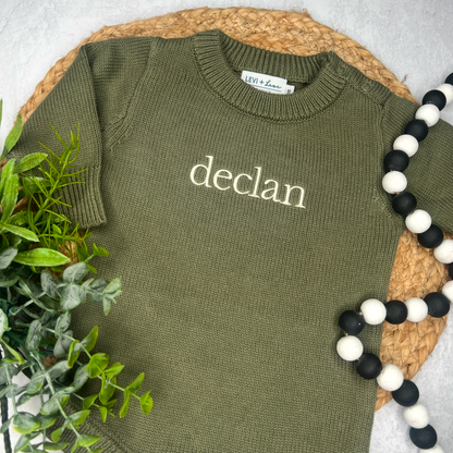 Knit Straight Rompers