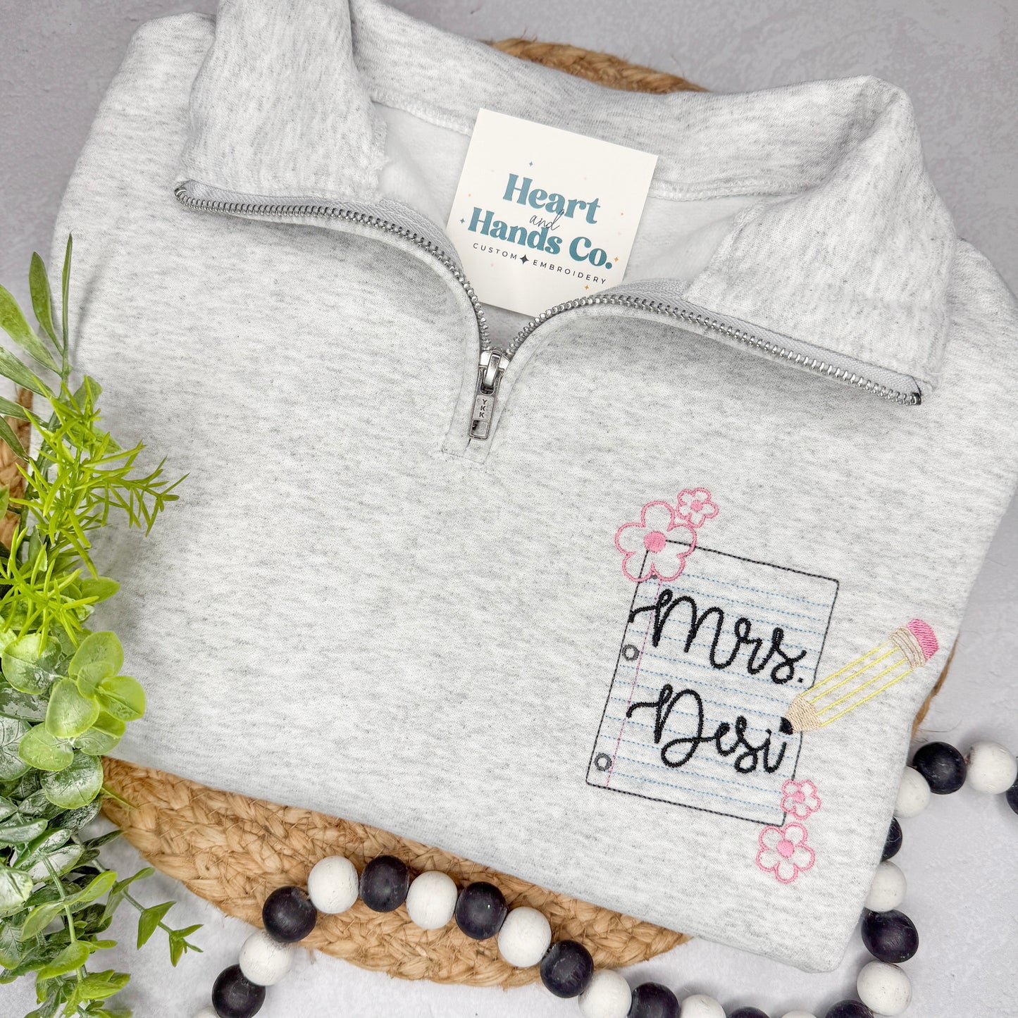 Teacher Sweatshirt/Quarter Zip