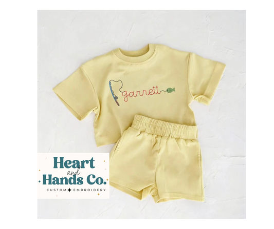 Scallop Short Sets- Boy Sets