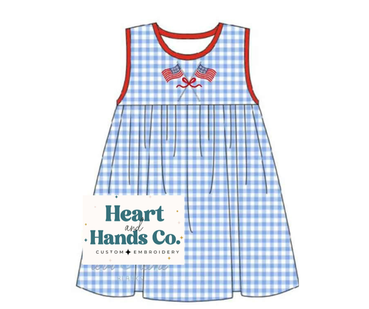 All American Gingham Dress