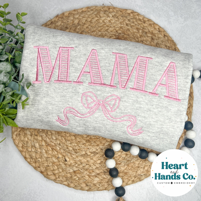 Bow Mama Sweatshirt
